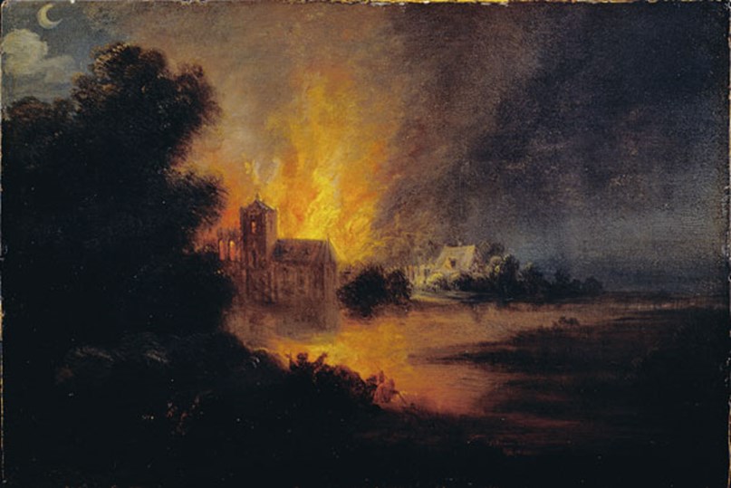 A Village on Fire