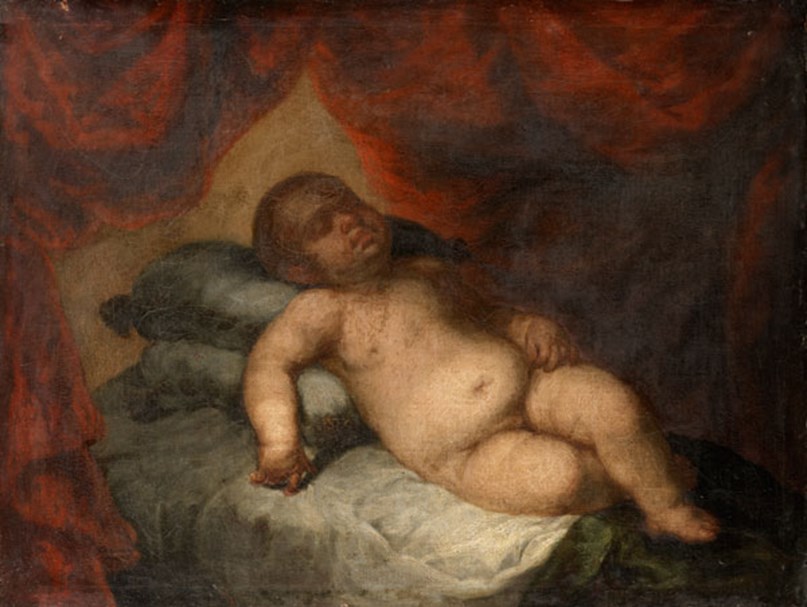 The Infant Christ Asleep