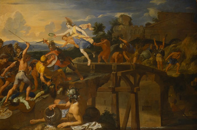 Horatius Cocles defending the Bridge