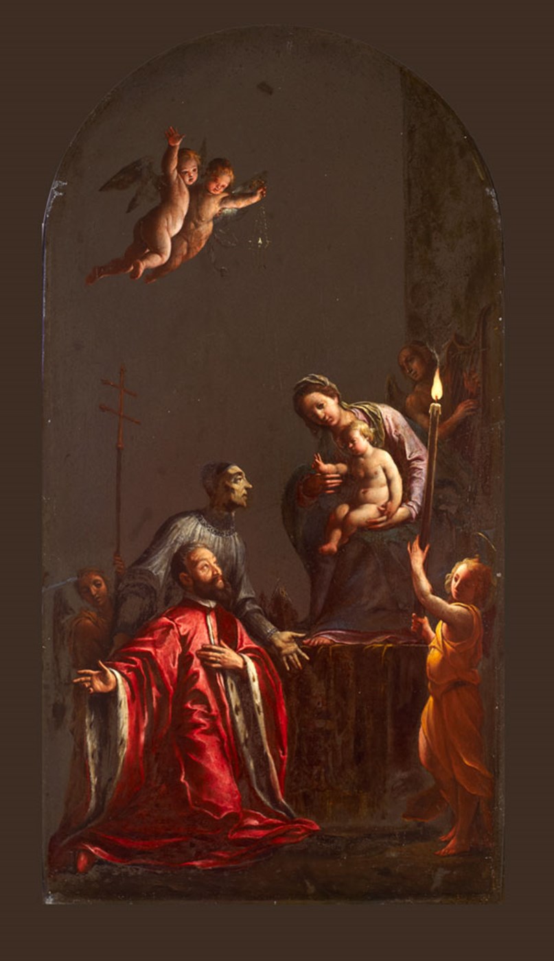The Madonna with Saint Lorenzo Giustiniani and a Venetian Nobleman