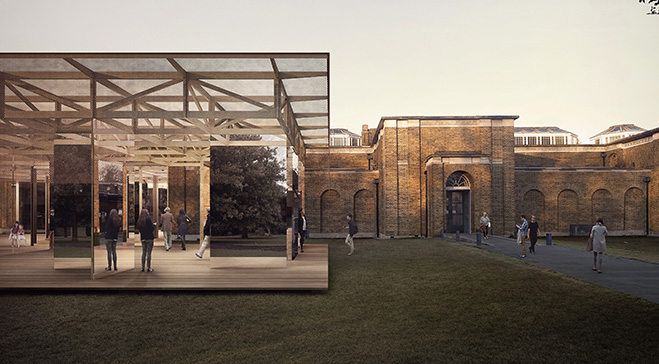 IF_DO win first Dulwich Pavilion design competition