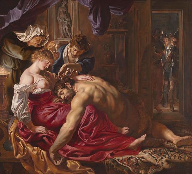 Anthony Van Dyck Samson And Delilah Dulwich Picture Gallery