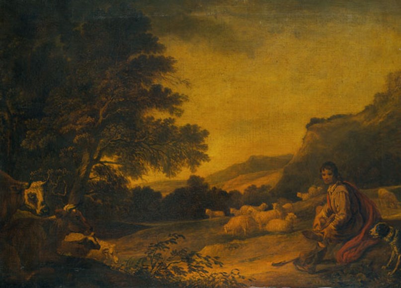 Landscape with Cattle (A Young Sheperd with his Flock)