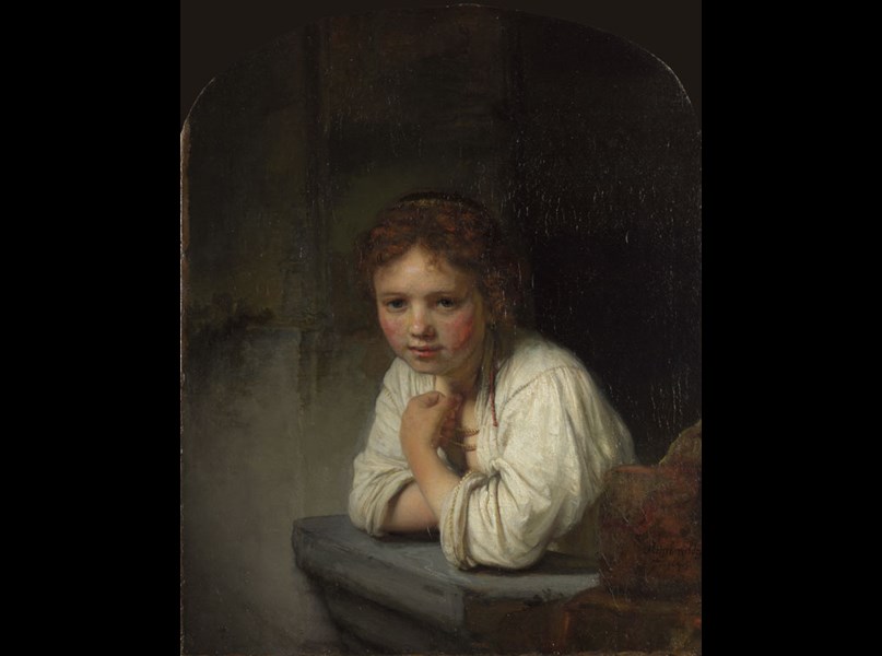 Girl at a Window