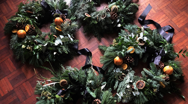 Christmas Wreath Making  