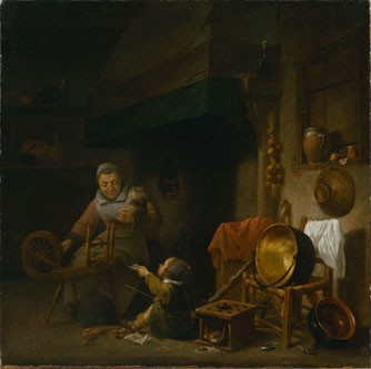 Woman Spinning