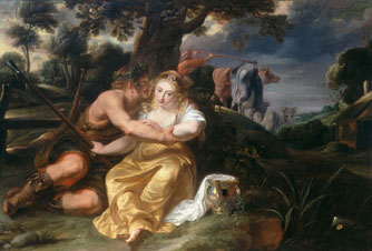 A Bucolic Couple (formerly Shepherd and Shepherdess)