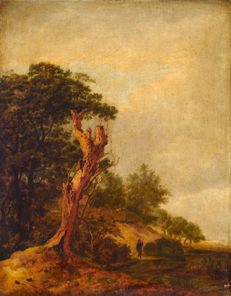 Landscape in imitation of Jacob Ruisdael