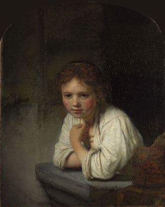 Girl at a Window