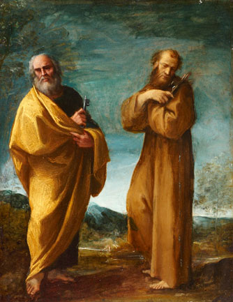 Saints Peter and Francis of Assisi