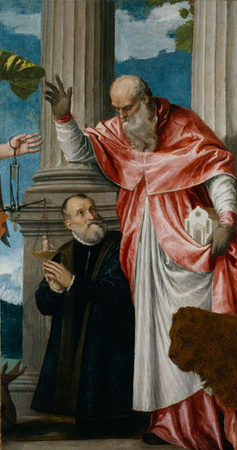 Saint Jerome with Girolamo Petrobelli