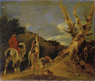 Landscape with Soldiers