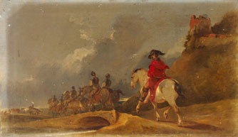 Cavalry in a Landscape
