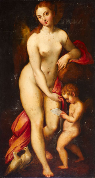 Venus and Cupid