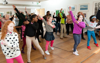 Rehearsals underway for ‘Synchronised’, Dulwich’s biggest intergenerational dance project to date