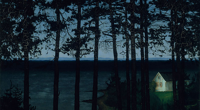 Harald Sohlberg, Fisherman’s Cottage, 1906